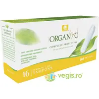 Tampoane din Bumbac Organic Regular 16buc