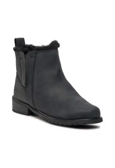 Ghete dama - piele - negru