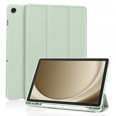 Husa pentru Samsung Galaxy Tab A9+, Techsuit, Flex Trifold, Verde Matcha