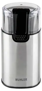 Râșniță de cafea Muhler – MCG-353, 150 W, 60 g, inox/neagră