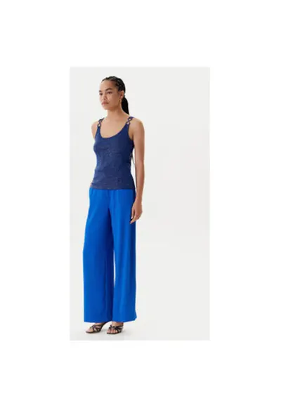 Top dama 251-DIDONI - Viscoza/Poliester - Bleumarin - Bleumarin