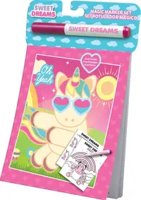 Cartea magică Kids Licensing - Sweet Dreams, cu marker
