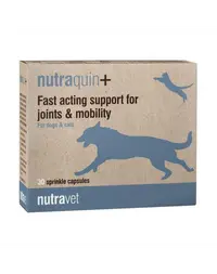NUTRAVET Nutraquin+ 30 capsule articulare caini si pisici