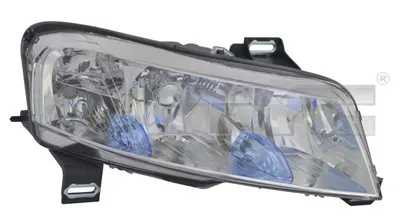 Far stanga potrivit FIAT STILO 2001-2004 - (H1/H7, reglaj electric, fundal cromat)