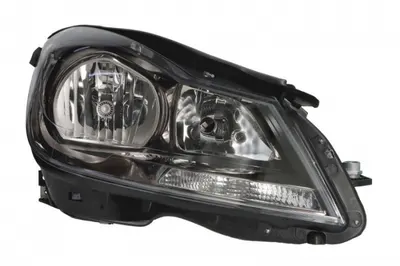 Far Dreapta (H7, electric, cu motor, culoare insert: negru, culoare semnalizator: transparent) potrivit MERCEDES C (C204), C T-MODEL (S204), C (W204)