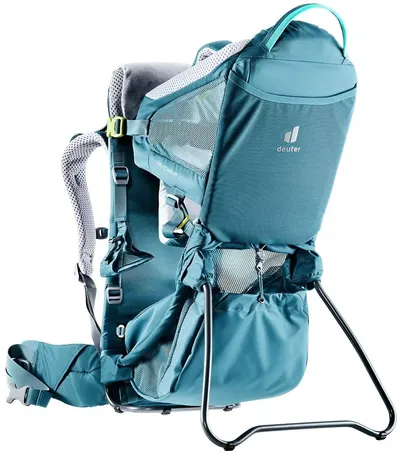 Rucsac pentru a transporta un copil Deuter - Kid Comfort Active SL, albastru, 12 l, 2.65 kg