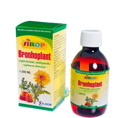 Sirop Bronhoplant (Expectorant, Antispastic) 200ml