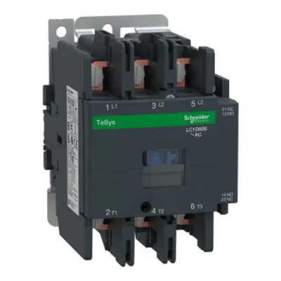 Contactor, TeSys Deca, 3P(3NO), AC-3/AC-3e, <=440V 80A, bobina 220V AC 50/60Hz, terminale cu inel tip lug