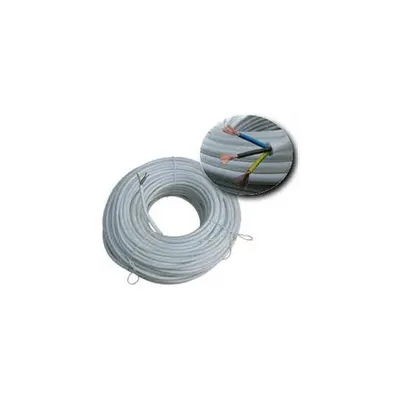 Cablu flexibil cupru 2x0.75 mm alb