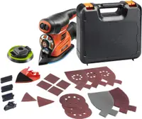 Șlefuit electric multifuncțional 4 în 1 Black & Decker - KA280K, 220W, cu accesorii