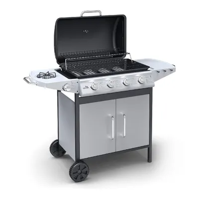 Grătar mobil de grădină pe gaz Cattara Master Chef Flame Tamer