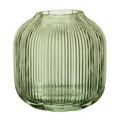 Vaza S FLEUR, 11 cm, verde