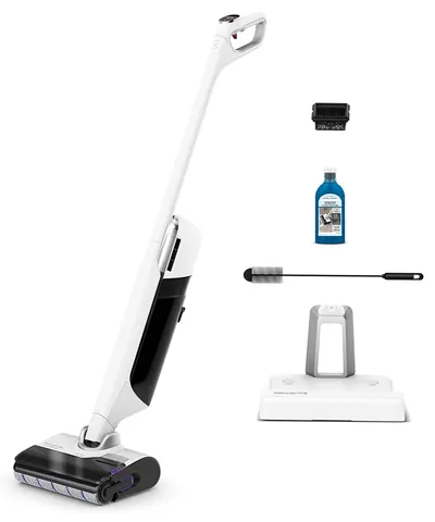 Aspirator vertical Rowenta - X-Clean 12, GZ7257E0, 2în1, 21 kPa, alb