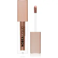 NOBEA Metal Liquid Eyeshadow lichid fard ochi culoare Coffee #E04 4 ml