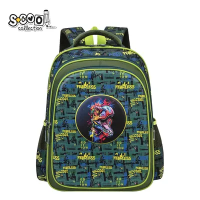 Ghiozdan neechipat 3D ergonomic fearless, 43x30x22 cm, S-COOL
