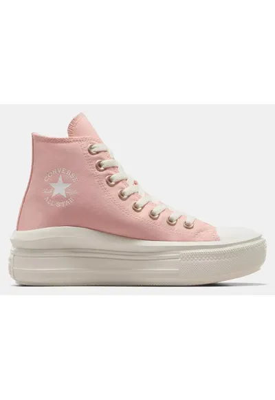 Tenisi inalti cu talpa flatform Chuck Taylor All Star Move