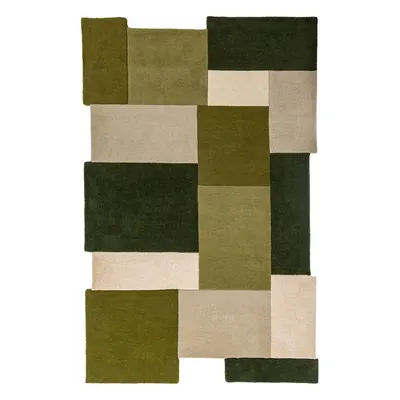 Covor țesut manual din lână 200x290 cm Collage – Flair Rugs