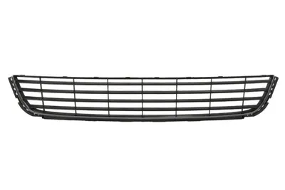 Grila bara fata potrivit VW GOLF 2008-2013 - mijloc, negru/crom