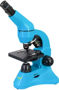 Microscop Levenhuk - Rainbow 50L, 40–800x, Azure