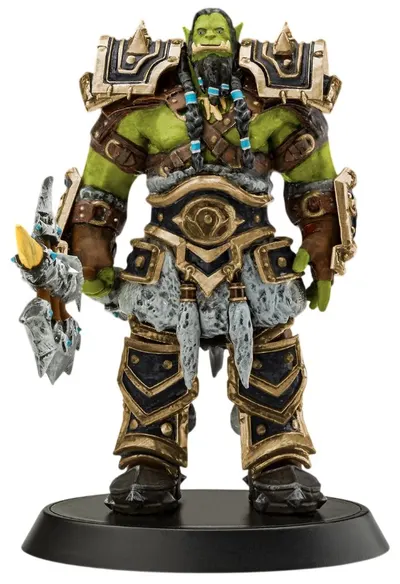 Model de asamblat Revell: World of Warcraft - The Orc Thrall (13 cm)