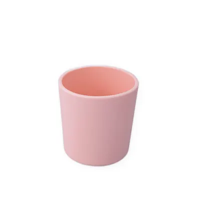 Pahar Oaki din silicon pentru copii 180ml Roz pal
