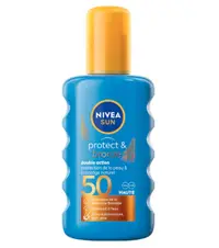 Nivea Sun Protect & Bronze - spray cu protectie solara si bronzare, SPF 50 - 200 ml