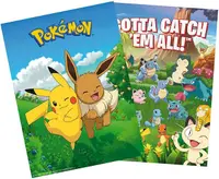 Set mini poster ABYstyle Games: Pokemon - Environments