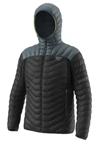 Jacheta puf barbati Ridge Ultralight Down - Negru/Albastru deschis