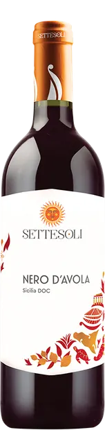 Vin Rosu Nero D'Avola Sicilia DOC Settesoli 0.75l