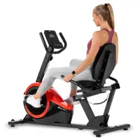 Bicicletă staționară orizontală Hop-Sport Pulse
