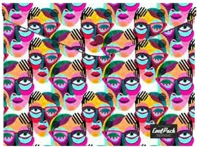 Mapă cu capsă Cool Pack Art Deco - A4