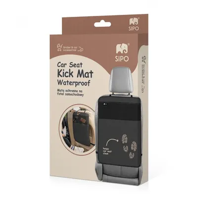 Protectie anti-lovituri pentru scaun auto Sipo Negru