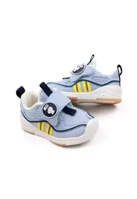 Pantofi Sport Model Kiki - Casual - Textil - Velcro - Albastru deschis
