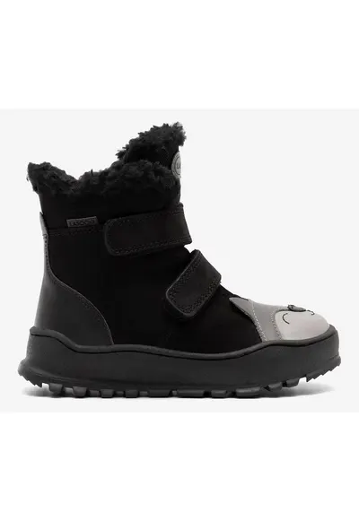 Ghete baieti Piele - 79764 - Negru
