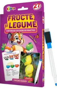 Fructe si legume. 27 de cartonase