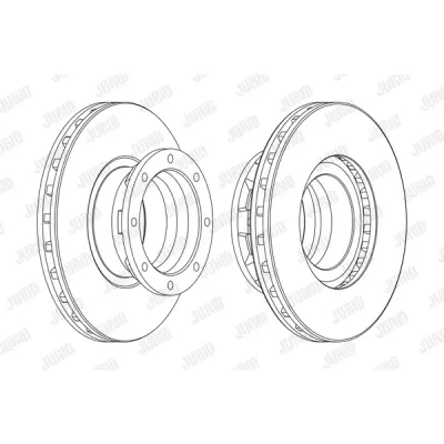 Disc frana JURID 567768J