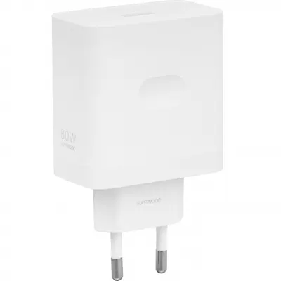 Incarcator Retea OnePlus, 80W, 7.3A, 1 x USB-A, Alb 5461100064