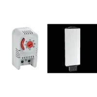Pachet Termostat Mecanic 0-60°C NC si Incalzitor PTC Slim 30W
