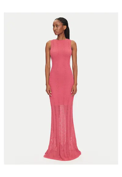 Rochie tricotata de dama Marciano Guess - roz