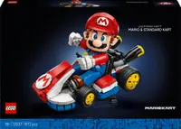 Constructor LEGO Super Mario - Mario Kart, Mario si Standard Kart (72037)
