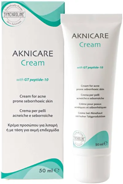 Synchroline Aknicare Cremă de față pentru ten predispus la acnee, 50 ml