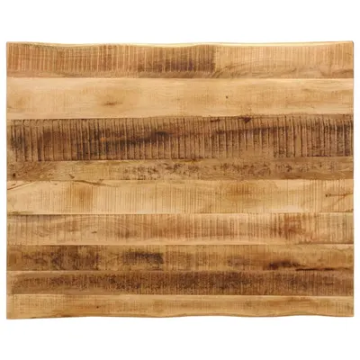 Gossi blat de masa contur organic 90x80x2,5 cm lemn masiv mango brut