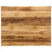 Gossi blat de masa contur organic 90x80x2,5 cm lemn masiv mango brut