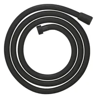 Furtun de dus Grohe SilverFlex 28388KF1, universal, 1/2 inch x 1/2 inch, 1.75 m, anti-indoire, mat, Negru