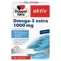 Omega 3 Extra 1000 mg, Doppelherz Aktiv | 60 capsule
