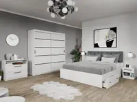Set dormitor complet Alb - Elis - C5