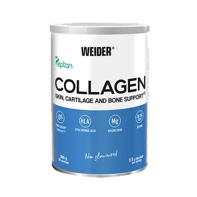 Pulbere colagen WEIDER, 300g, cu acid hialuronic și vitamina C