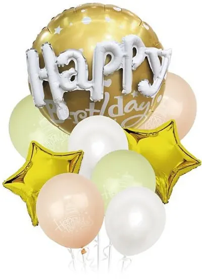 Set de baloane PartyGo - Happy Birthday, 9 buc
