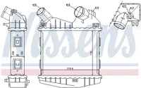 Intercooler SMART CABRIO, CITY-COUPE, FORTWO 0.8D intre 1999-2007