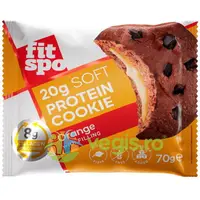 Prajitura (Cookie) cu 20% Proteina fara Gluten Aroma de Portocala 70g